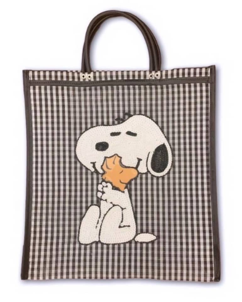 SHOPPING PARCHE LENTEJUELAS - SNOOPY & EMILIO