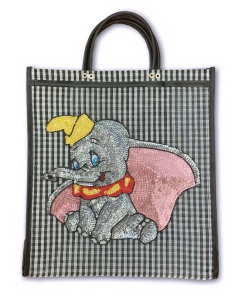 SHOPPING PARCHE LENTEJUELAS - ELEFANTE DUMBO