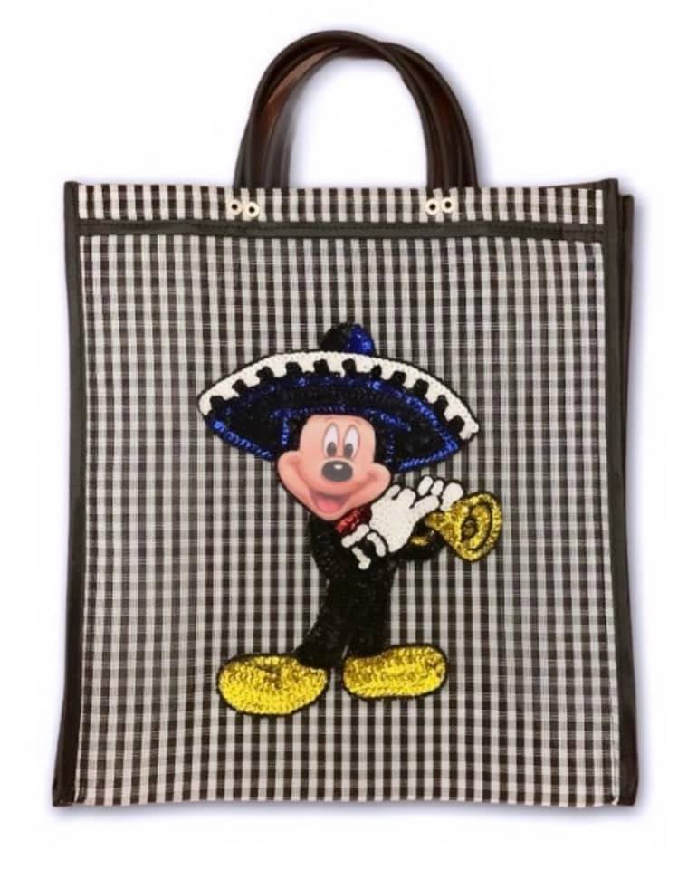 SHOPPING PARCHE LENTEJUELAS - MICKEY MOUSE MARIACHI