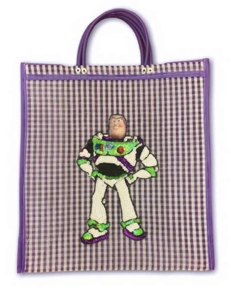 SHOPPING PARCHE LENTEJUELAS - BUZZ (TOY STORY)