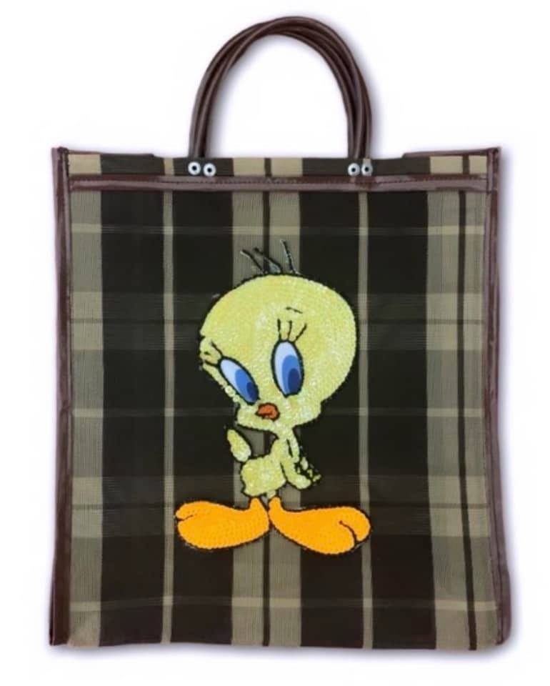 SHOPPING PARCHE LENTEJUELAS - PIOLIN