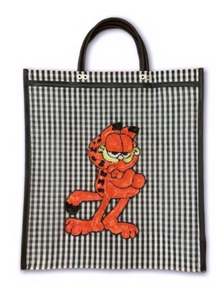 SHOPPING PARCHE LENTEJUELAS - GATO GARFIELD