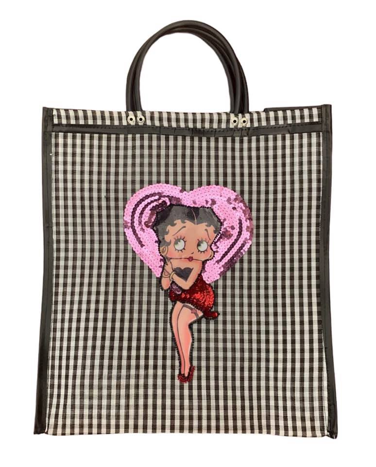 SHOPPING PARCHE LENTEJUELAS - BETTY BOOP