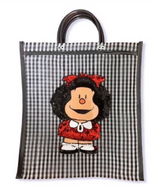 SHOPPING PARCHE LENTEJUELAS - MAFALDA