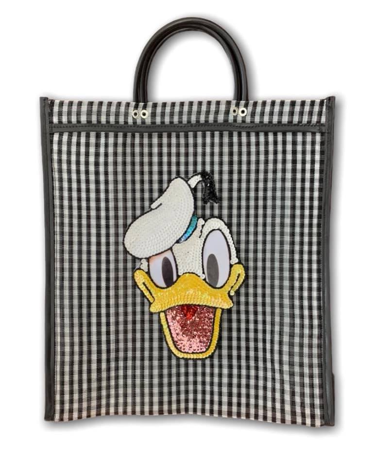 SHOPPING PARCHE LENTEJUELAS - PATO DONALD