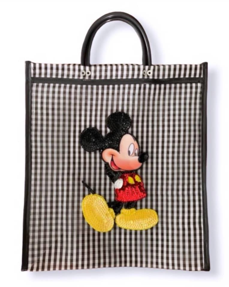 SHOPPING PARCHE LENTEJUELAS - MICKEY MOUSE